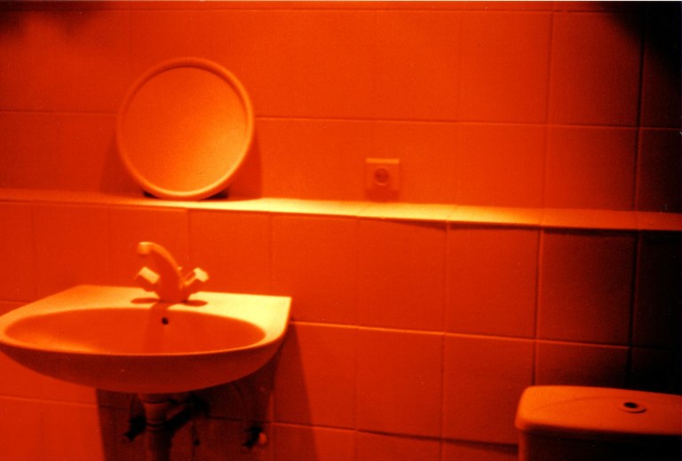 P) badkamer gedeeld door twee